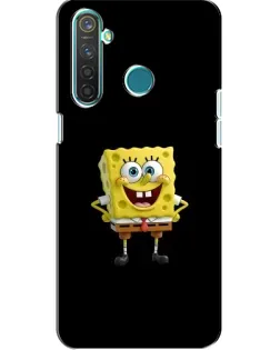 Чехол для Realme 5 с картинкой «Классический Губка Боб»