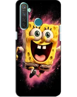 Чехол для Realme 5 с картинкой «Взрывной Спанч Боб»