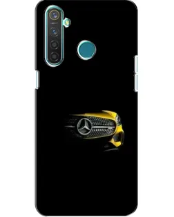 Чехол для Realme 5 с картинкой «Mercedes — ретро стиль»