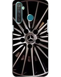Чехол для Realme 5 с картинкой «Диск Mercedes»