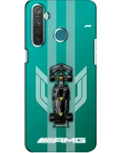 Чехол для Realme 5 с картинкой «Mercedes AMG Petronas»