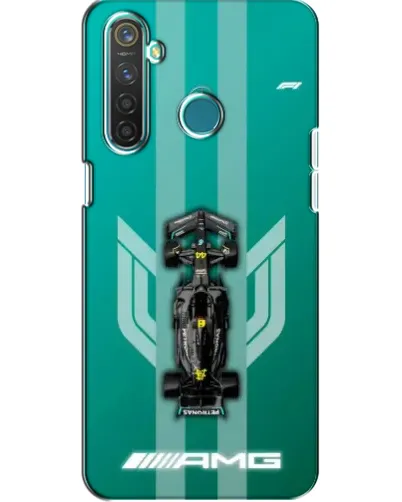 Чехол для Realme 5 с картинкой «Mercedes AMG Petronas»