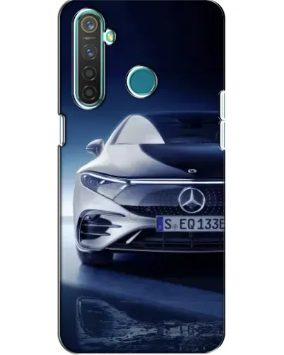 Чехол для Realme 5 с картинкой «Mercedes EQ — будущее»