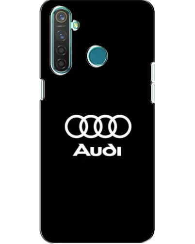 Чехол для Realme 5 с картинкой «Классическое лого Audi»