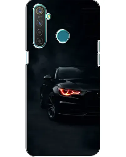 Чехол для Realme 5 с картинкой «Audi — хищный взгляд»