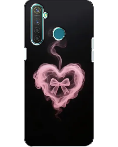 Чехол для Realme 5 с картинкой «Дымчатое сердце»