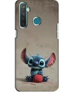 Чехол для Realme 5 с картинкой «Стич на коричневом фоне» Чехол для Realme 5 с картинкой «Стич на коричневом фоне»