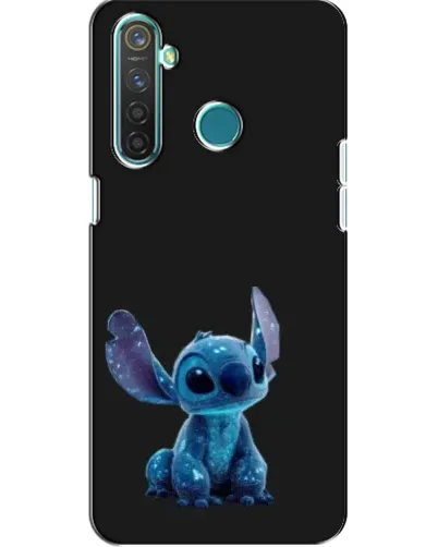 Чехол для Realme 5 с картинкой «Стич на черном» Чехол для Realme 5 с картинкой «Стич на черном»