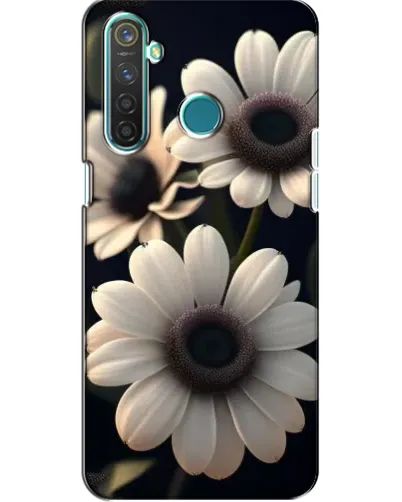 Чохол для Realme 5 з картинкою «Білі маргаритки макро» Чохол для Realme 5 з картинкою «Білі маргаритки макро»