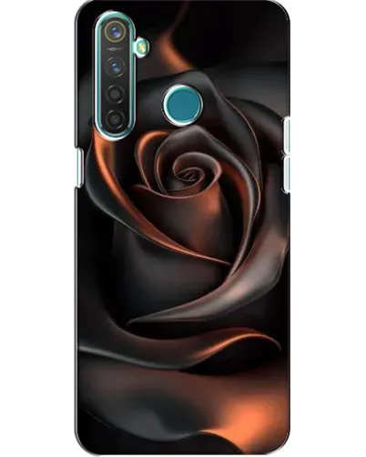Чохол для Realme 5 з картинкою «Шовкова чорна троянда» Чохол для Realme 5 з картинкою «Шовкова чорна троянда»
