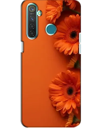 Чохол для Realme 5 з картинкою «Помаранчеві гербери» Чохол для Realme 5 з картинкою «Помаранчеві гербери»