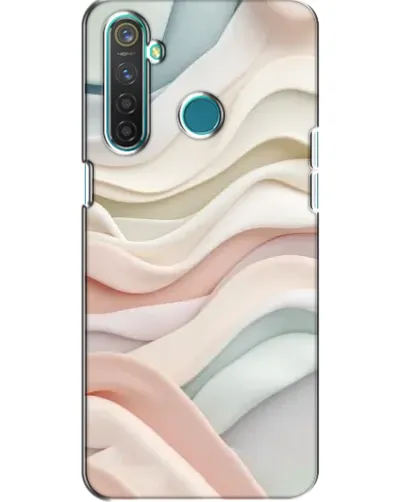 Чехол для Realme 5 с картинкой «Пастельные нежные волны» Чехол для Realme 5 с картинкой «Пастельные нежные волны»
