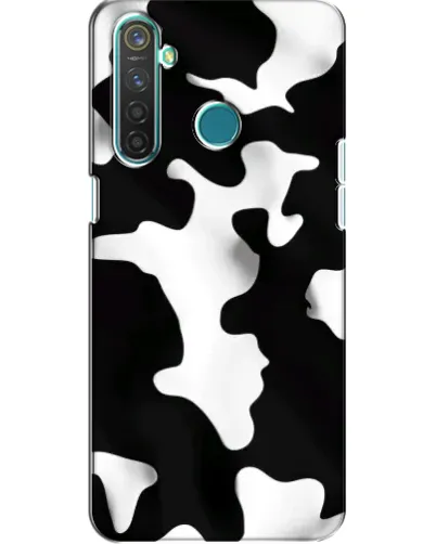 Чехол для Realme 5 с картинкой «Черно-белое пятно» Чехол для Realme 5 с картинкой «Черно-белое пятно»