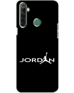 Чехол для Realme 6i с картинкой «Jordan White Logo»