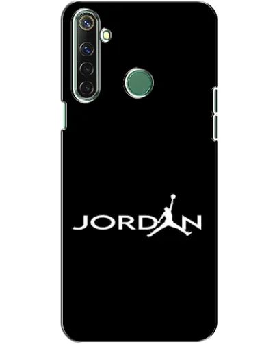 Чехол для Realme 6i с картинкой «Jordan White Logo»