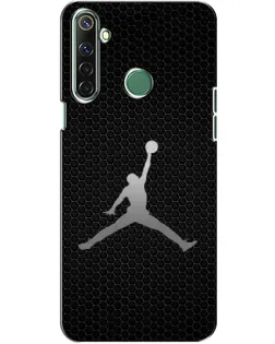 Чехол для Realme 6i с картинкой «Jordan Dark Carbon»