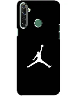 Чехол для Realme 6i с картинкой «Jordan Silhouette»