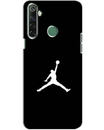 Чехол для Realme 6i с картинкой «Jordan Silhouette»