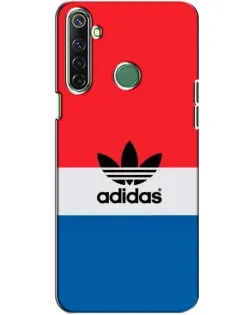 Чехол для Realme 6i с картинкой «Ретро блоки Adidas»