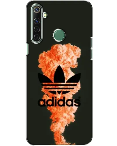Чехол для Realme 6i с картинкой «Оранжевый дым Adidas» Чехол для Realme 6i с картинкой «Оранжевый дым Adidas»