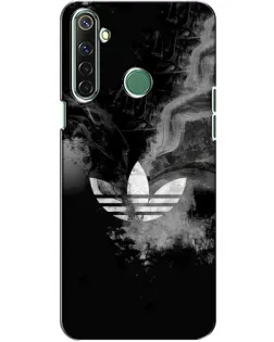 Чехол для Realme 6i с картинкой «Абстрактный дым Adidas»