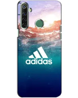 Чехол для Realme 6i с картинкой «Океанская глубина адидас»