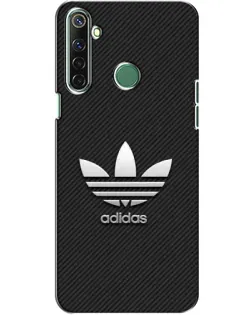 Чехол для Realme 6i с картинкой «Adidas Карбоновая текстура»