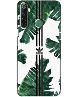 Чехол для Realme 6i с картинкой «Пальмовые листья адидас»