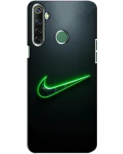 Чехол для Realme 6i с картинкой «Неоновый контур Nike» Чехол для Realme 6i с картинкой «Неоновый контур Nike»