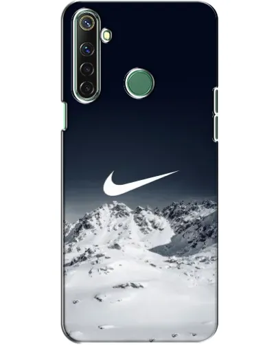 Чехол для Realme 6i с картинкой «Nike — зимние горы»