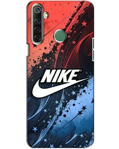 Чехол для Realme 6i с картинкой «Градиентный принт Найк»