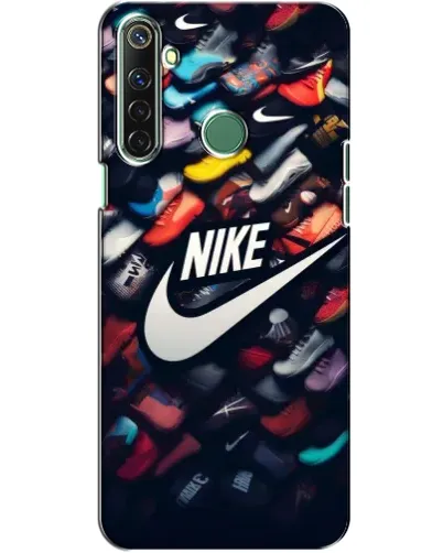 Чехол для Realme 6i с картинкой «Коллекция кроссовок Nike»