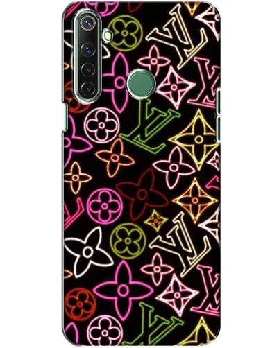Чехол для Realme 6i с картинкой «Неоновый микс Nike»