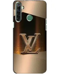 Чехол для Realme 6i с картинкой «LV — золотое сияние»