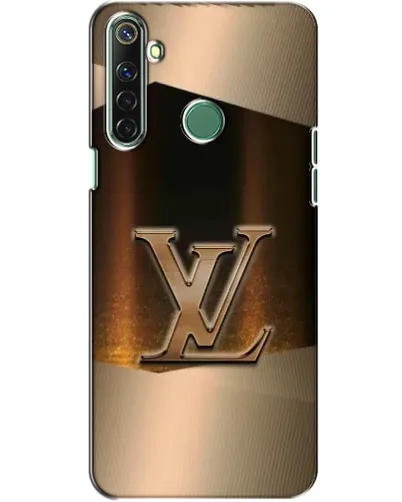 Чехол для Realme 6i с картинкой «LV — золотое сияние»
