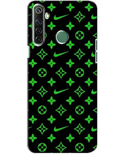Чехол для Realme 6i с картинкой «Неоновый принт LV»