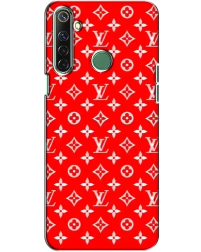 Чехол для Realme 6i с картинкой «Яркий паттерн LV»