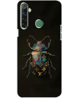 Чехол для Realme 6i с картинкой «LV — мраморный принт»