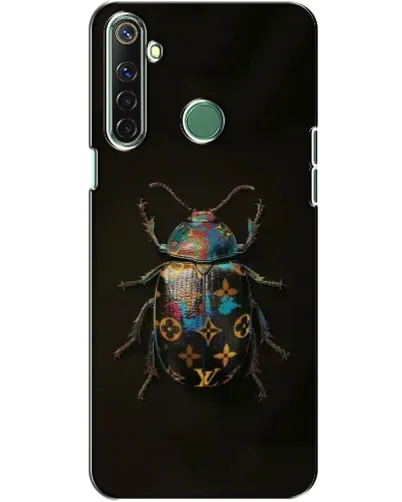 Чехол для Realme 6i с картинкой «LV — мраморный принт»