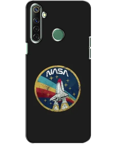 Чехол для Realme 6i с картинкой «NASA — эмблема миссии»