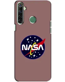 Чехол для Realme 6i с картинкой «NASA — ретро космос»