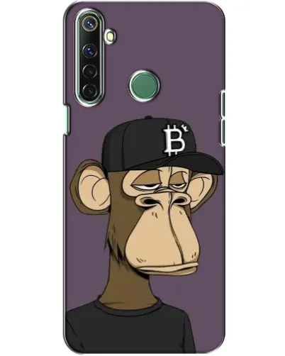 Чехол для Realme 6i с картинкой «Bored Ape в кепке»