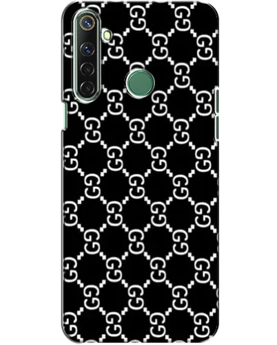 Чехол для Realme 6i с картинкой «Gucci — сетчатый паттерн»