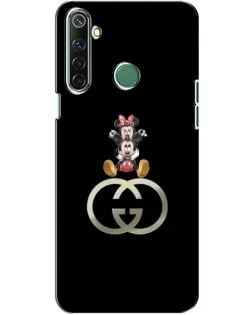 Чехол для Realme 6i с картинкой «Минни Маус на лого»