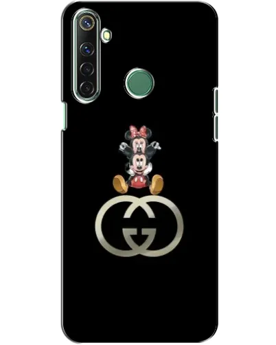 Чехол для Realme 6i с картинкой «Минни Маус на лого»