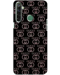 Чехол для Realme 6i с картинкой «Классическая монограмма Gucci»