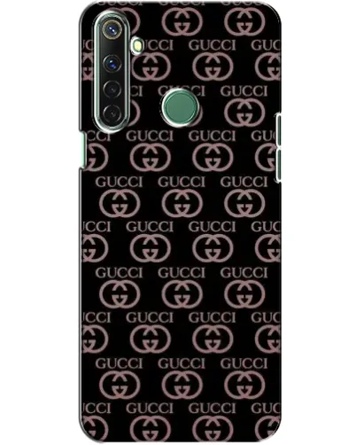 Чехол для Realme 6i с картинкой «Классическая монограмма Gucci»