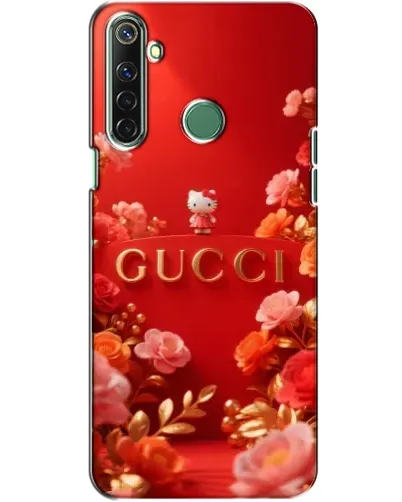 Чехол для Realme 6i с картинкой «Gucci — золотой сад»