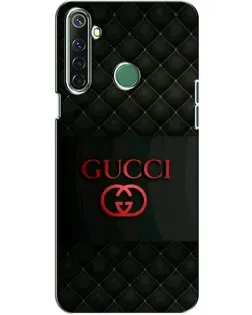 Чехол для Realme 6i с картинкой «Gucci — стеганый черный»