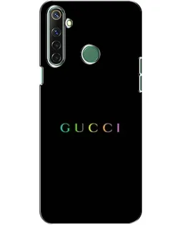 Чехол для Realme 6i с картинкой «Gucci — неоновый минимализм»
